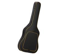 Generico Guitar Backpack Case | Waterproof Oxford Cloth Guitar Cover | Music Instrument Case | 0.19in Padded Acoustic Guitar Shoulder Bag | Large Capacity Dust Protection for Acoustic Guitars, Black