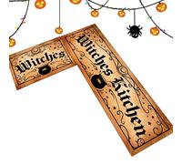 Genérico Halloween Doormat - Polyester Kitchen Door Rug, 40 x 61 x 16 x 47 cm | Spooky Non-Slip Welcome Mat, Easy To Clean, Perfect For Laundry Rooms & Dry Areas