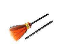 Generico Halloween Witch Broom For Kids, Cosplay Props Pretend Play Accessoires, Halloween Costumes Props Witch Broom For Trick-or-Treat Children Boys Toddler Haunted House Performance Festival