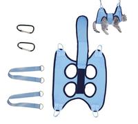 Generico Hamac pour chat pour toilettage, coupe des ongles, sûr pour le toilettage du chien, respirant, avec sangle de sécurité sûre pour chiens et chats
