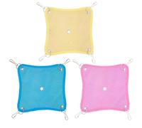 Generico Hamac pour hamsters - Hamac rafraîchissant triple maillage pour furets | Lit frais respirant à séchage rapide pour petits animaux domestiques