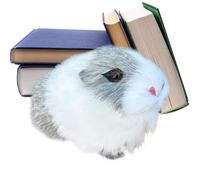 Generico Hamster - à câliner douce et réaliste | Animal mignon en peluche à hamster | en cochon réaliste pour le confort du camarade amoureux des âmes