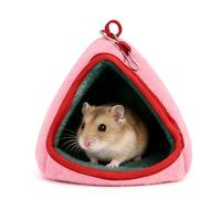 Generico Hamster Bed For Cage - Winter Nest With Hook | Vertical Space Solution Inside Cage Hamster House, Polyvalent Pet Comfort For Resting Playing Sleeping Balcony Classroom Apartment Small Animals