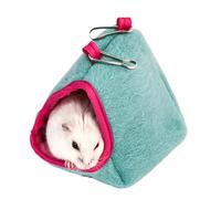 Generico Hamster Bed For Cage - Winter Nest With Hook | Vertical Space Solution Inside Cage Hamster House, Polyvalent Pet Comfort For Resting Playing Sleeping Balcony Classroom Apartment Small Animals