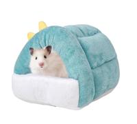 Generico Hamster Bed, Golden Bears Sleeping Bed, Pet Winter House Warm Bed Nest Accessories for Hedgehog Chinchilla Hamster and Small Animals, Small Animal Pet Bed Warm, Pet Nest for Chinchillas