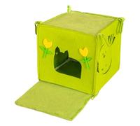 Generico Hamster Hut Small Animal Bed, Breathable Hamster Bed, Hamster Cage Accessoires, Small Animal Bed, Hamster Cage, Hamster Hammock Cage for Cozy Pet Homes Accessories