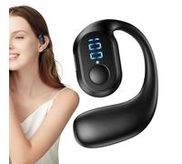 Generico Handsfree Headset | Sport Headphone - Single Ear Wireless Headset with Clear Calls And Long Battery Life, V5.3 Earpiece For Cell Phones With 20-25 Hours Talk Time And Noise-Reducing