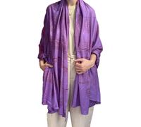 Generico Hare Rama Hare Rama Hare Krishna Écharpe de méditation unisexe Hippie et Boho Hindu, aubergine, Taille Unique