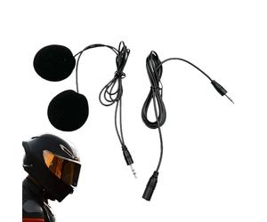 Generico Haut-parleur de casque | Casque stéréo | Sport pour le renforcement des basses de moto sans compromis : un design à double conducteur bien pensé garantit l'aventure à