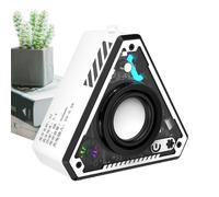 Genérico Haut-parleurs portables - Subwoofer sans fil portable | Équipement de son stéréo avec grave amplifiée rechargeable pour voyages, douche et gym