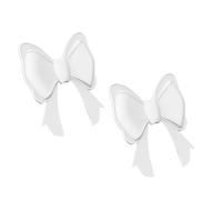 Genérico Headphone Decoration, 1 paire Clamp-On No-Slip Hold | Silicone Bow Headphone Decoration | For Game Playing Working School Video Watching Commuting Women Girls Teens