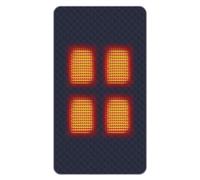 Generico Heating Cat Bed - 17,72 x 17,72 pouces, coussin chauffant pour animaux de compagnie, confortable | Lightweight Cat Warming Pad, Dog Blanket Pads for Fast Warming Of Animals, Indoor and