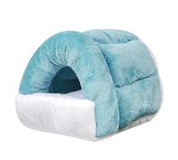 Generico Hedgehog Bed Nest, Small Animal Warm Bed, Cozy Hamster Nest, Pet Winter House, Soft Animal Bed, Fleece Hamster House for Hedgehog Chinchilla Hamster and Small Animals