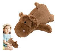 Generico Hippopotame en Peluche, Douce et Mignonne en Forme d'animaux, Jouet Doux Hippopotame - Cadeau d'anniversaire pour, Filles, Femmes, Hommes, Famille, Amis