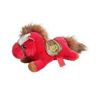 Genérico Horse Peluche Lying Collectible Doll, Petites Horses Stuffed | Adorable Animal Figurines pour Adultes Kids Boys Girls Birthday Christmas Chinese Lunar New Year Easter Party Favors Holiday