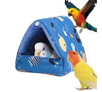Genérico House Cushion - Coussin coloré en forme d'oiseau chaud - Effortless Hangings Cute Toy Nest with Soft Fleece Lining For Lovebirds and Small Medium Birds
