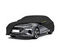 Genérico Housse de voiture en tissu Oxford à 5 couches pour Genesis G80, imperméable, résistante aux rayons UV, résistante aux rayures, utilisation extérieure en hiver. (210D noir, pour 2021-2025 G80)