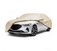 Genérico Housse en tissu Oxford à 5 couches pour voiture Genesis G70, imperméable, résistante aux rayons UV, résistante aux rayures, usage extérieur en hiver. (600D jaune, pour 2019-2025 G70)