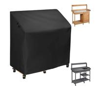 Generico Housse pour banc de jardin, anti-UV, anti-vent, protection pour toutes les saisons, housse imperméable 122 x 51 x 115 cm, pour jardin, hiver, pluie, mauvais temps