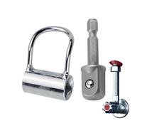 Generico Hydraulique - Pour vanne d'angle, outil d'entretien hydraulique, montage tuyaux, espaces étroits sous évier WC cuisine