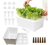 Generico Hydroponic Growing System - Hydroponics Vertical Growing Kit | Aeroponic Tower with Hydration Pump And Grow Kit, for Lettuce, Flowers,