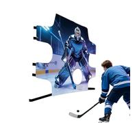 Generico Ice Hockey Goal Targets - Rebounder Mat, Professional Hockey Practice Targets, High Accuracy Trainer | Heavy Duty Street Sports Gear for Kids Girls Teens Adults