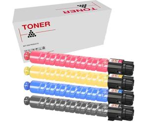 Genérico IMC400 Pack 4 Cartouches Toner Compatible avec Ricoh 842374 842375 842376 842377