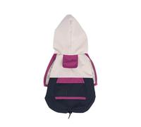 Generico Imperméable pour animaux de compagnie pour toutes les saisons - Coupe-vent pour chiots pour aventures en plein air (rouge, 2XL)