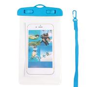 Genérico Imperméable pour téléphone | Support transparent pour écran tactile, pour vélo et sport, plage, cyclisme, kayak, promenade en vacances, course, bleu, Consulte la descripción, Voir description