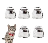 Genérico Indian Tin Bells Rustic Cow Bells Large Iron Bell, For Dogs, Animal Copper Loud Bronze Bell, Small Brass Bellss, For Cow Horse Sheep Cats, Small Pets Anti-Theft