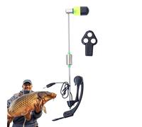 Generico Indicateur de Morsure de Carpe, Alarme leurre pour Canne à pêche à LED - de pêche réglable | Alarme leurre pour Morsure avec Bouton à vis Alarme leurre pour Poissons pour pêcheurs