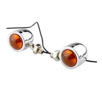 Generico Indicateurs de direction arrière pour | Mini de vitesse ronde de 2 pièces pour indicateurs de direction pour - de marche diurne pour arrière et