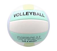 Generico Indoor Volleyball - Imperméable PU Leather Volleyball | Soft Touch Durable Training Sports Ball | Gym Practice, Beach Play, School Training, Family Recreation