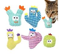 Generico interactifs pour chats - En forme de résistant aux | Jouet à mâcher doux pour l'entraînement - Pour la maison, l'appartement, les voyages et la chambre à coucher des chats