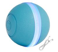 Generico Interactive Cat Toy Ball - Rechargeable Smart Jumping Toys | Obstacle Avoidance Rolling Cats Balls With LED Light For Active Play Exercise Entertainment Toyss Balll Indoor Hunting