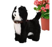 Generico Interactive Robot Puppy, réaliste Plush Toys, 22x20x10cm Walking Barking Puppy with Tail Wag Function, Kids Robot, Fun Pet with Soft Design, Indoor Accessory for Home Birthday