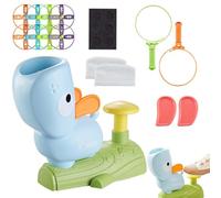 Generico Interaktive Katzenholspielzeug - Flying Toys Disc Shooter für Kinder | Jeu de jouets pour la soucoupe volante pas à pas, coordination pour les yeux des pieds, de jouets