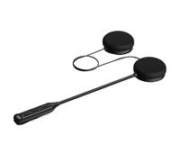 Generico Interphone moto - Casque de moto, écouteurs sans fil avec contrôle de la musique, réponse automatique et design ultra fin 12 mm pour équitation sport en plein air