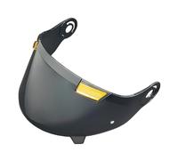 Generico JARAMA Visière pour Ca-sco pour MT V32 Jarama Jarama SV Visera Ca-sco Moto Visière de remplacement durable Revêtement intérieur Coupe UV(Deep Black)