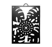 Generico Jardinière Murale - Planche à Treillis en métal, Structure Robuste et Durable, soutient l'organisation de d'intérieur et d'extérieur, Design avec Trous de Montage sûrs pour Inst