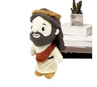 Genérico Jésus en peluche Figurine en peluche Jésus, décoration pour chambre et consolation douce pour famille, , adolescents et amis