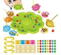 Genérico Jeu amusant d'abeilles pour les familles, jouet éducatif interactif pour d'âge préscolaire qui développe des compétences pour les garçons et les filles pour les voyages et la maison
