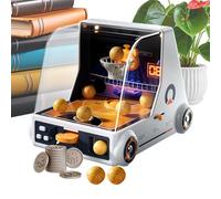 Genérico Jeu de basket-ball de table - Jeu de cerceau et de score de bureau, jouet interactif lancement balle - pour intérieur, maison, chambre, école, salle de classe, jardin d' , crèche