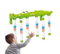 Generico Jeu de bâtons de capture - Jouet d'activités de défi | Jeu de réaction en forme de crocodile à 3 vitesses pour enfants de 3 ans et plus, adultes, filles, garçons, adolescents, fête, extérieur