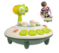 Genérico Jeu de Frappe et de porrage, Forme Amusante de Soucoupe, Jouets sensoriels de Frappe et Marteau, pour Anniversaire, Noël, Nouvel an, crèche d'