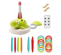 Generico Jeu de Lancement 'Anneau pour - Ensemble Sportif Multi-unités, Jouet pour Les activités de Plein air en Intérieur, Entraîneur de Vitesse pour Dinosaures | Jardin Cour Jeux Pratique de