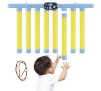 Generico Jeu de Réaction - Tiges Tombantes ABS 45x22cm | Entraînement Réflexions Vitesse Réglable Rechargeable USB Compétition Famille École Voyage Jouet Coordination Moteur