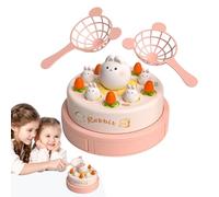 Genérico Jeu de Saut et de préhension, Jouet Enfant Lapin avec Musique, activité éducative Interactive pour, Filles, Anniversaire, Voyage, Salle de Classe, Camping