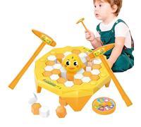 Genérico Jeu de société - Mini jouets interactifs à frapper avec des marteaux - Activité familiale avec piège pour pingouins qui développe la patience, la coordination et l'habileté manuelle