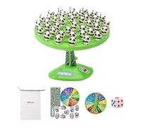 Genérico Jeu d'équilibre Arbre Panda - Interactif de pensée stratégique - Jeu d'empilage et d'équilibre Panda | pour Famille, Salle de nniversaire, Voyage, Camping, Jours de Pluie et